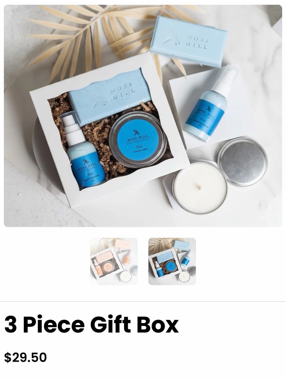 MOSS HILL bath & body collection